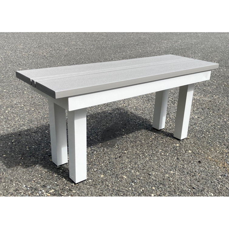 AvconEnclosures 36” Outdoor Shower Bench Gray Wayfair